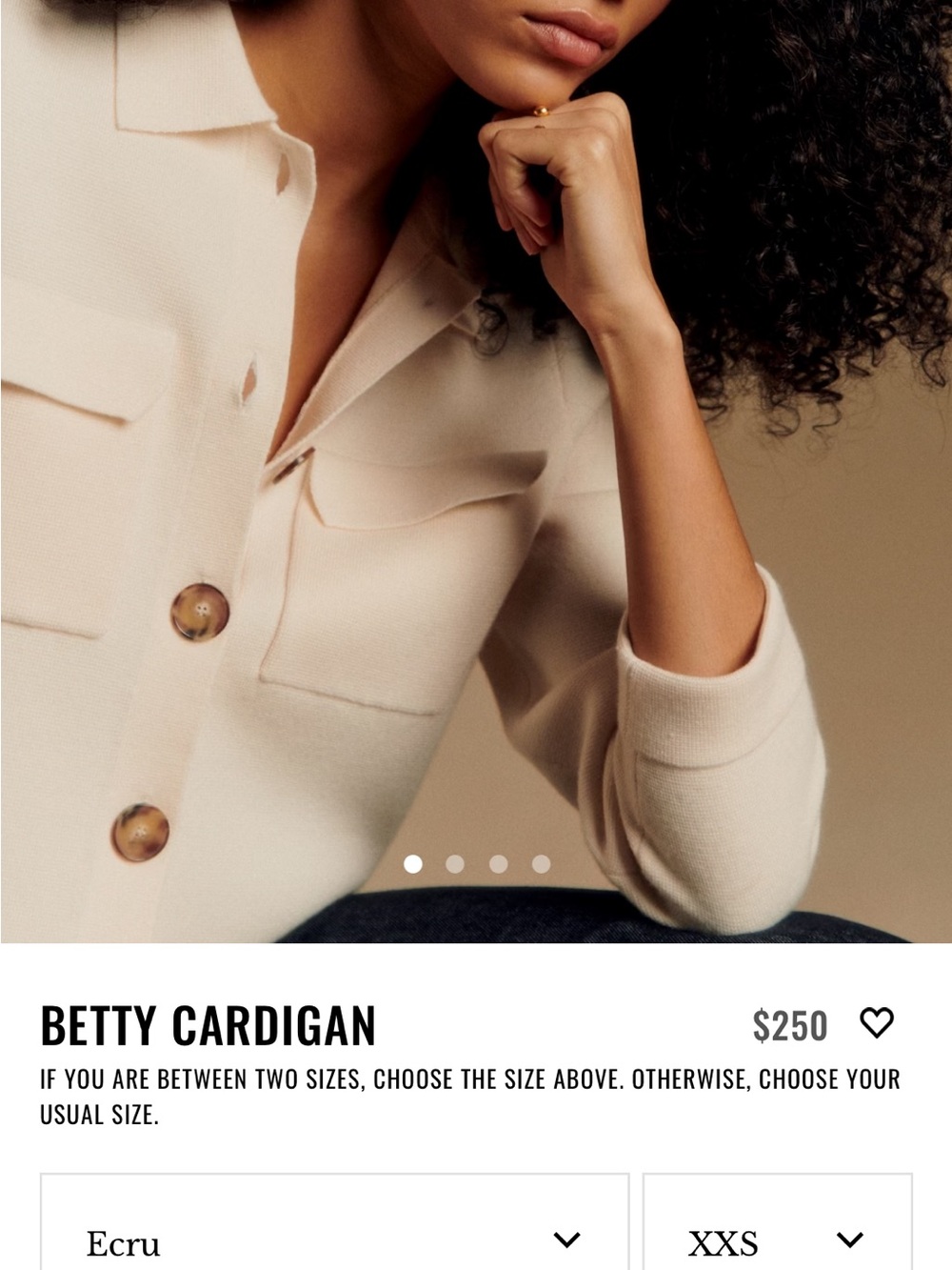 Sezane Betty Cardigan